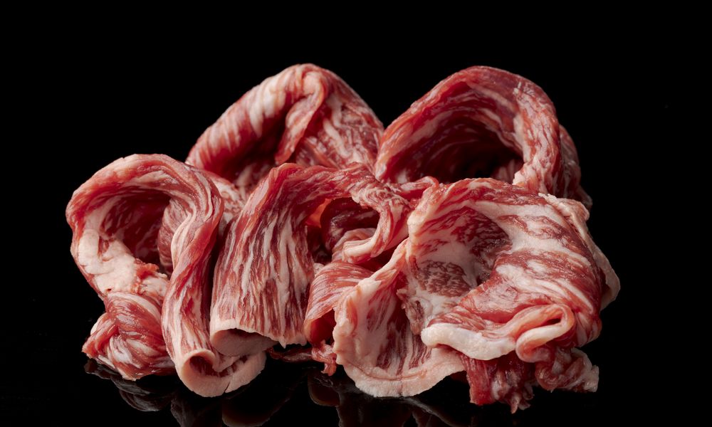 Wagyu trimmings for shabu and sukiyaki
